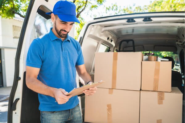 Parcel Delivery Page Image